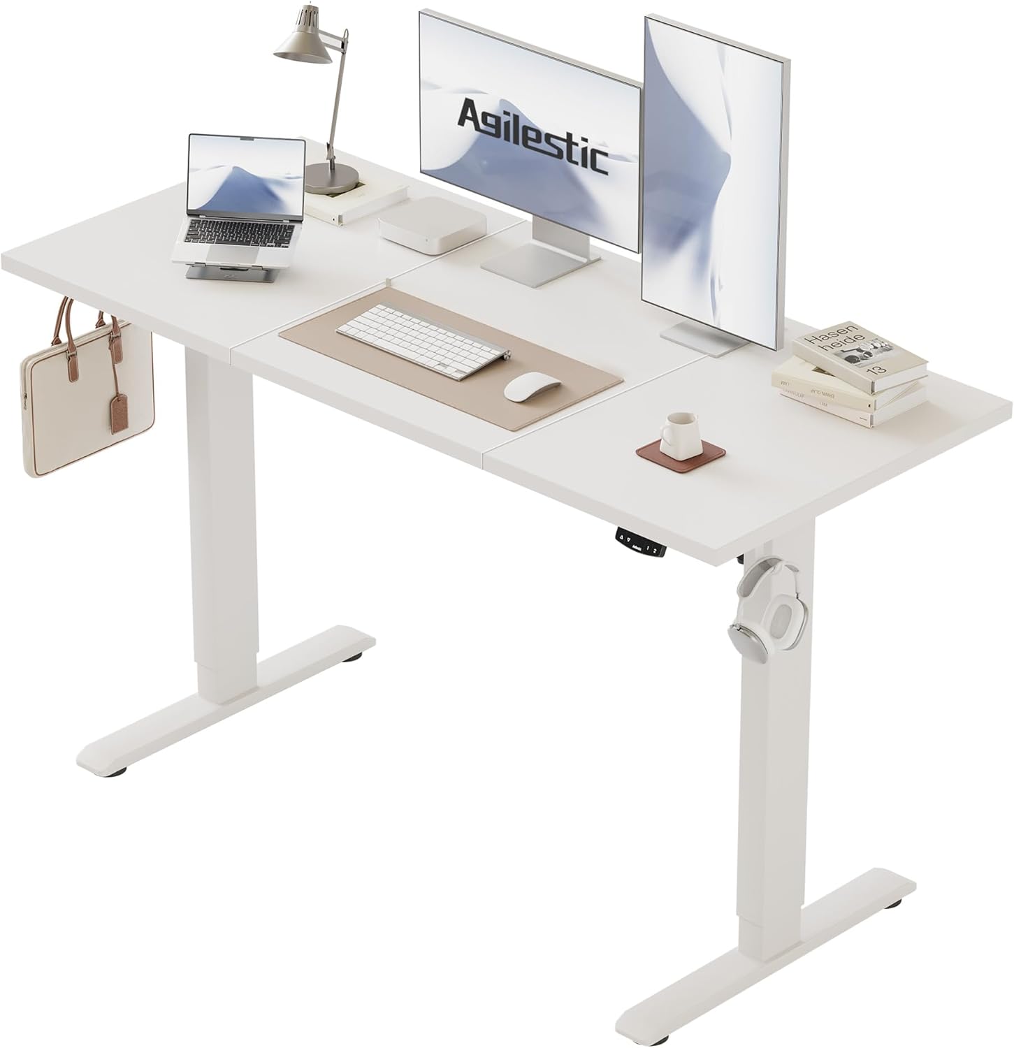 Agilestic Höhenverstellbarer Schreibtisch 135 x 60 cm