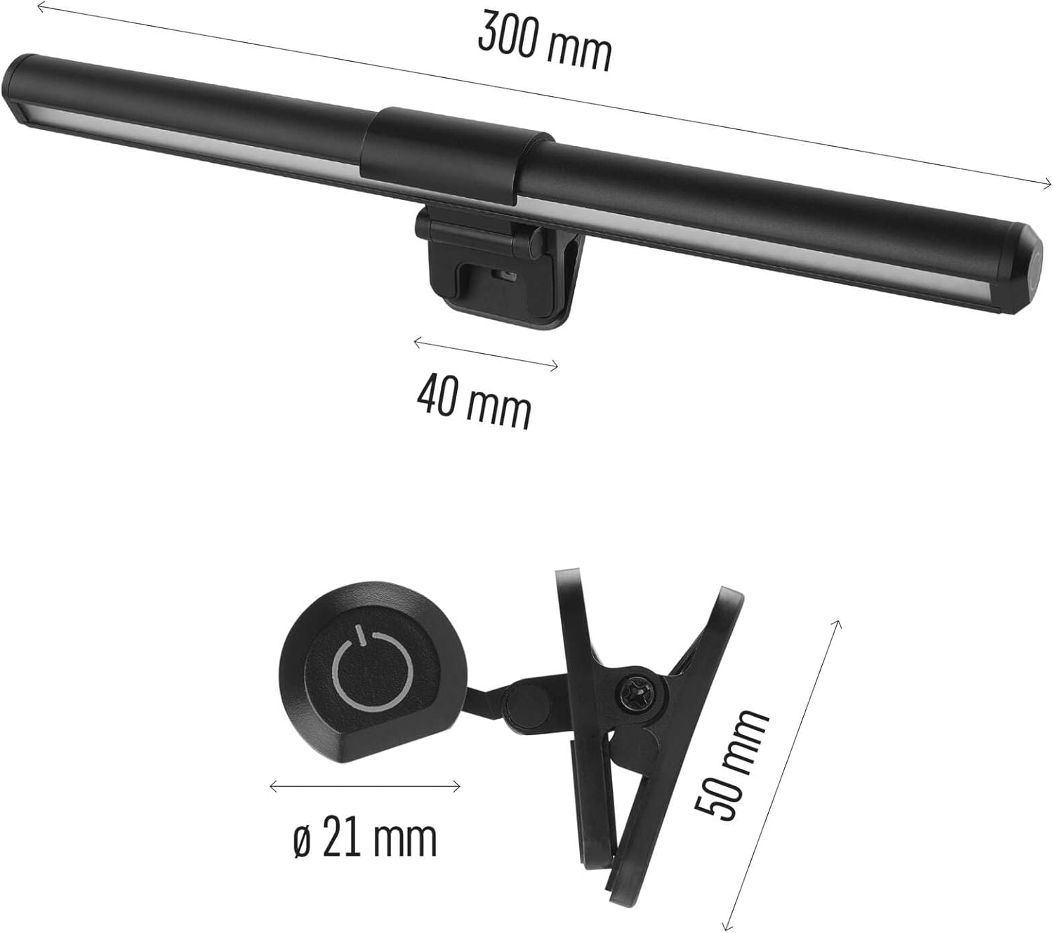 Emos LED-Monitorleuchte MIA