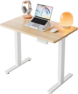 Höhenverstellbarer Schreibtisch Mini-Format (80×60): lohnt es sich?