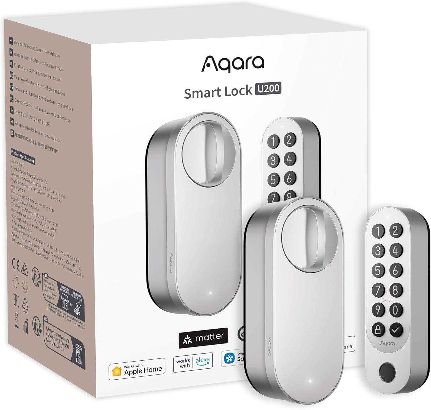Aqara Smart Lock U200 mit Apple Home Key