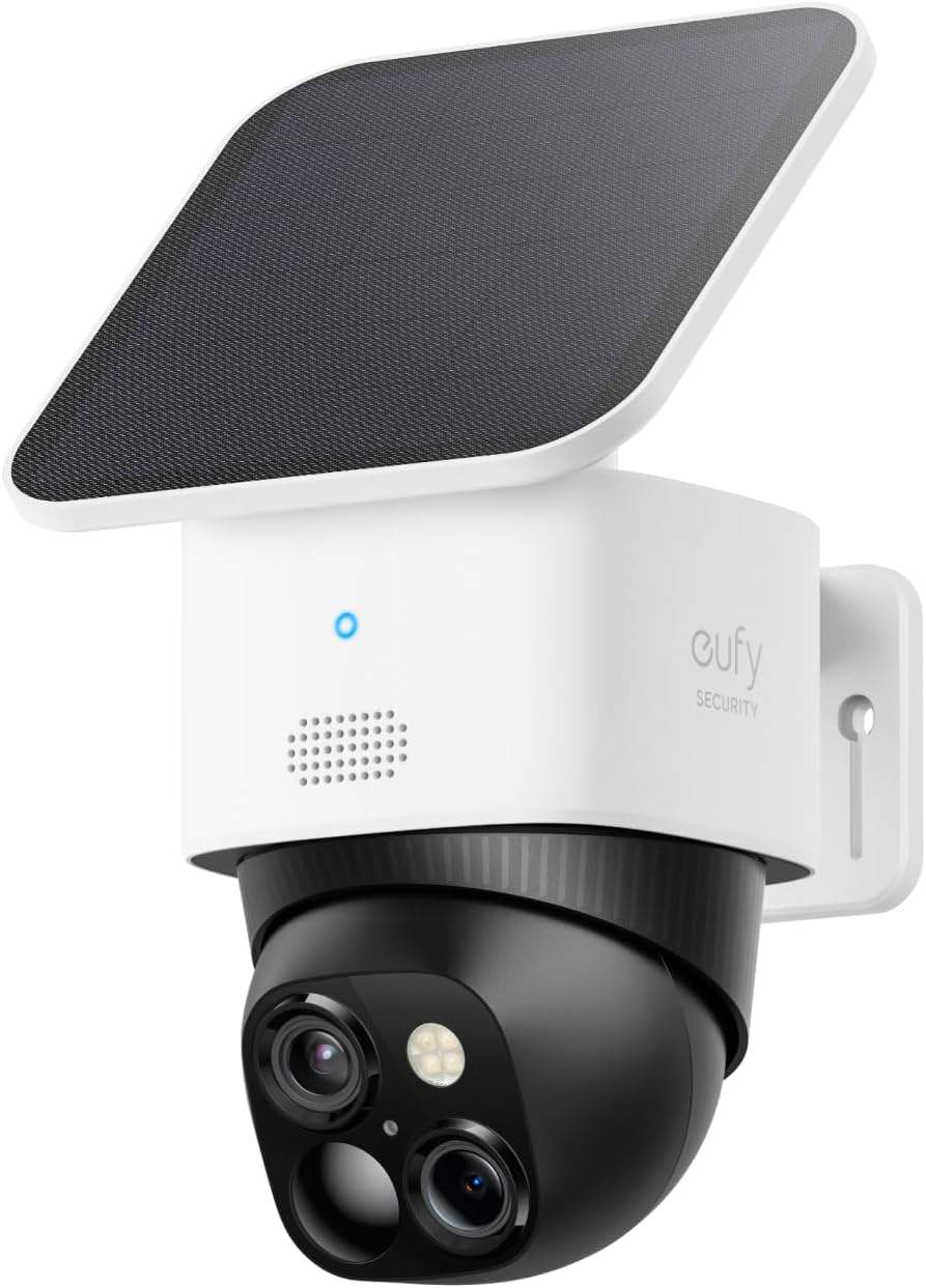 eufy SoloCam S340 Solar 3K Dual-Cam