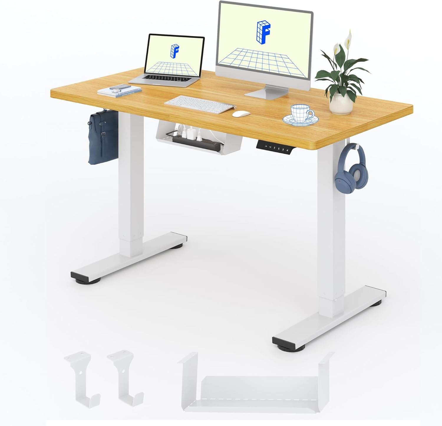 Flexispot EG1 Höhenverstellbarer Schreibtisch 120×60